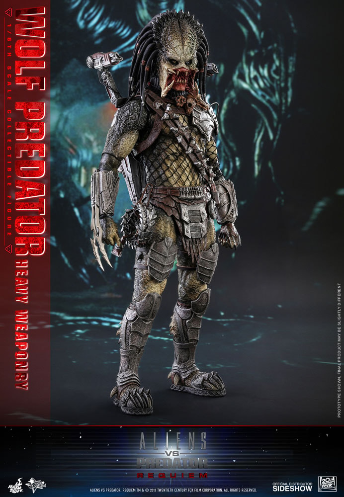 Wolf Predator Heavy Weaponry Figure by Hot Toys | Sideshow