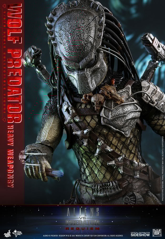 Wolf Predator Heavy Weaponry Figure by Hot Toys | Sideshow