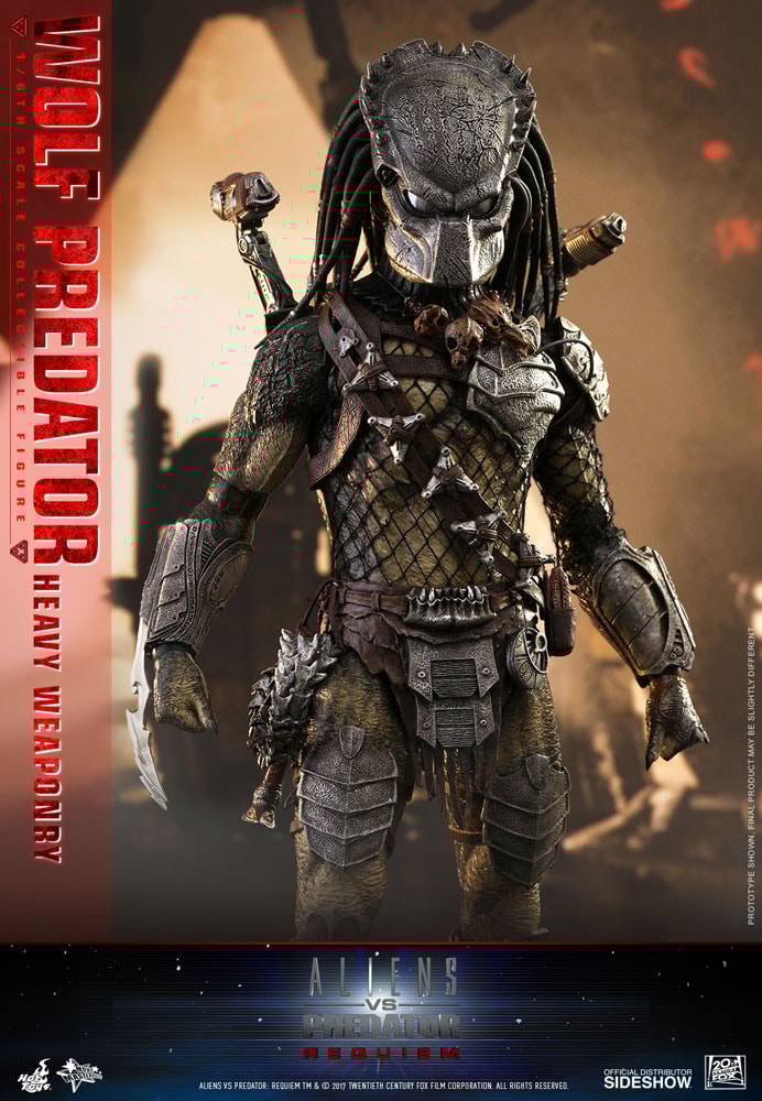 Wolf Predator Heavy Weaponry Figure by Hot Toys | Sideshow