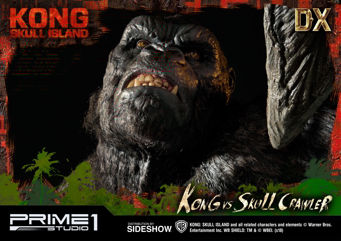 Kong vs Skull Crawler Deluxe Version- Prototype Shown