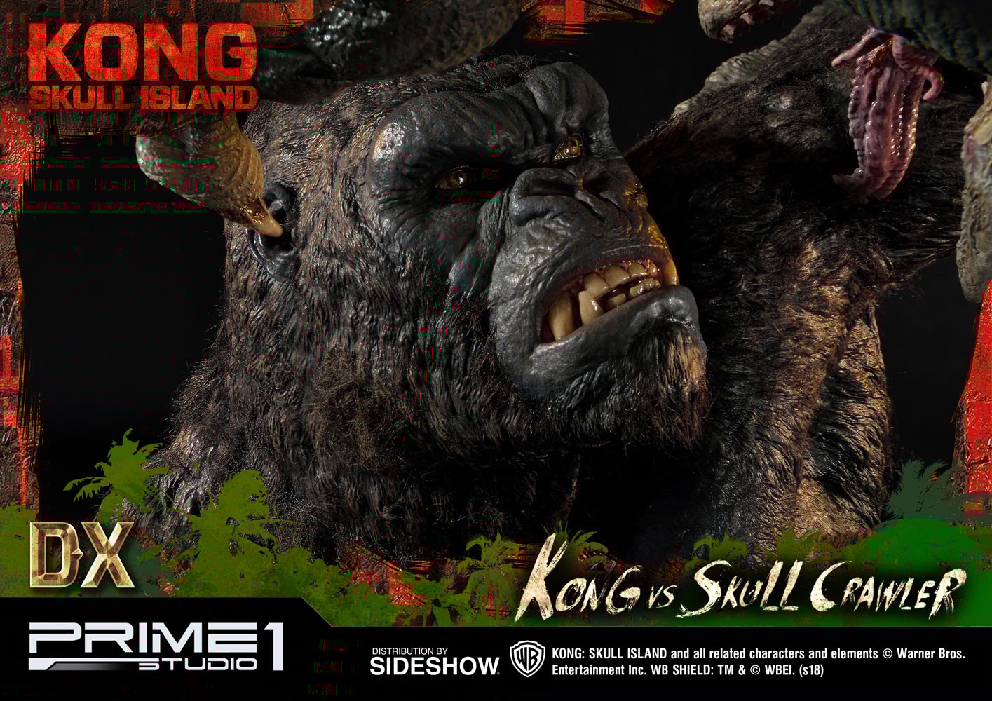 Kong vs Skull Crawler Deluxe Version- Prototype Shown
