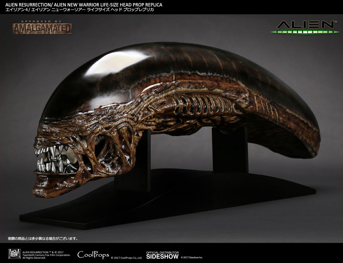 【あす楽対応】 Alien Alien New Warrior Life-Size Head Prop Replica by CoolP エイリアン