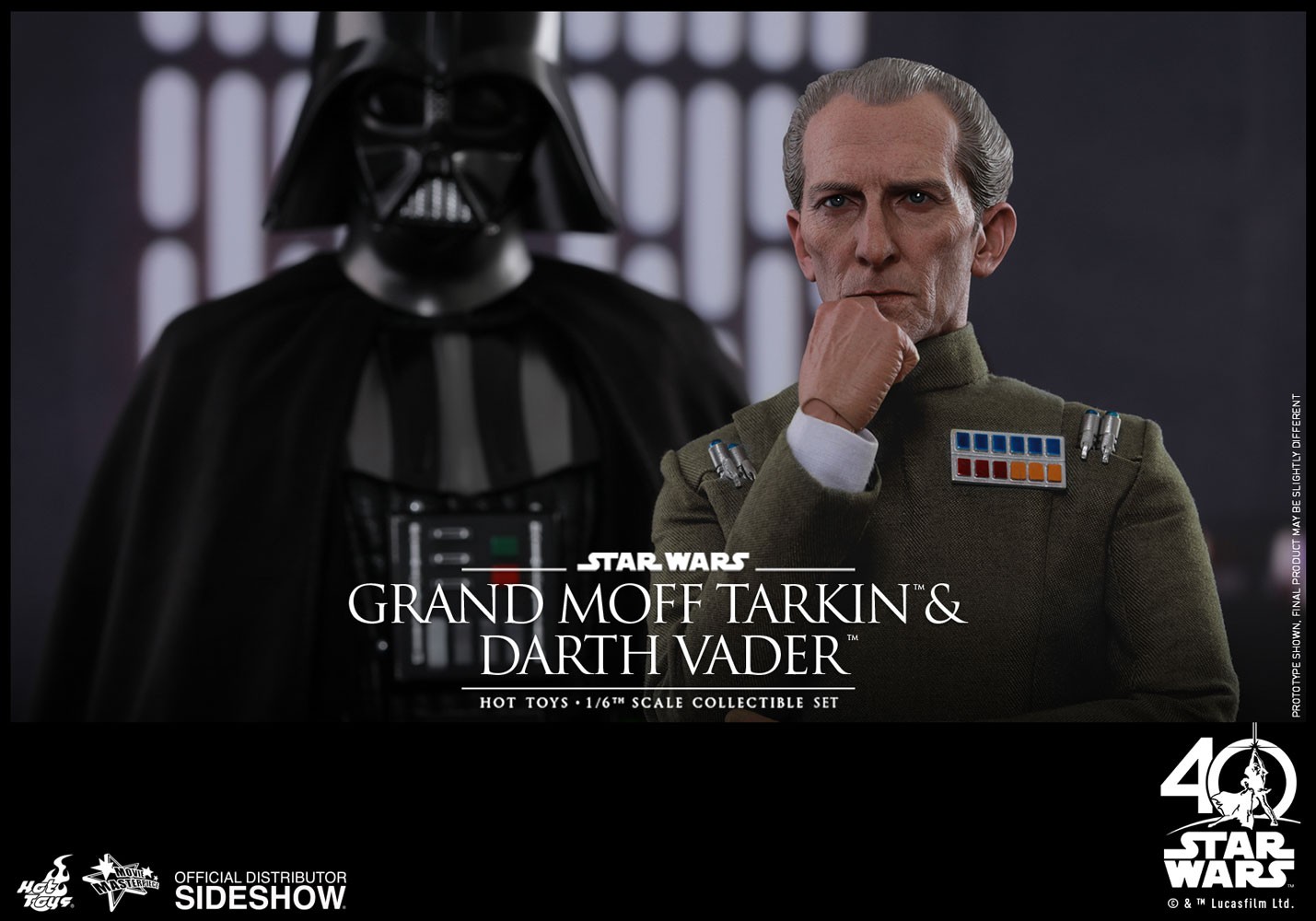 Grand Moff Tarkin and Darth Vader (Prototype Shown) View 11