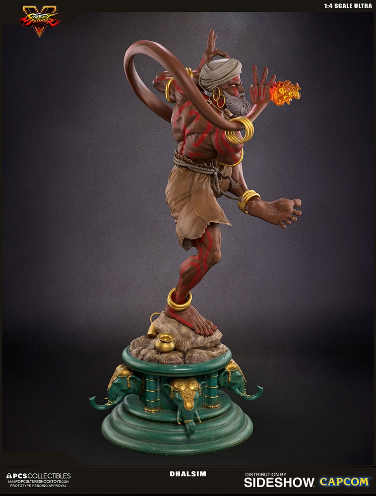 Street Fighter Dhalsim Statues  Collector Edition (Prototype Shown) View 14