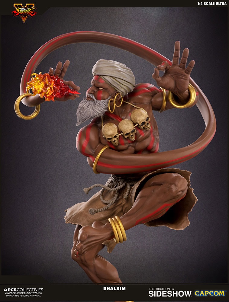 Street Fighter Dhalsim Statues  Collector Edition (Prototype Shown) View 16