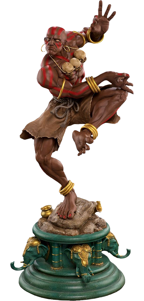 Street Fighter Dhalsim Yoga Master Statues  Exclusive Edition View 21