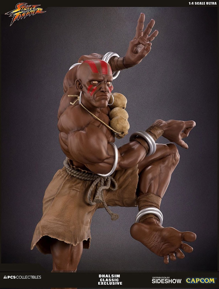 Street Fighter Dhalsim Classic Statues  Exclusive Edition View 8