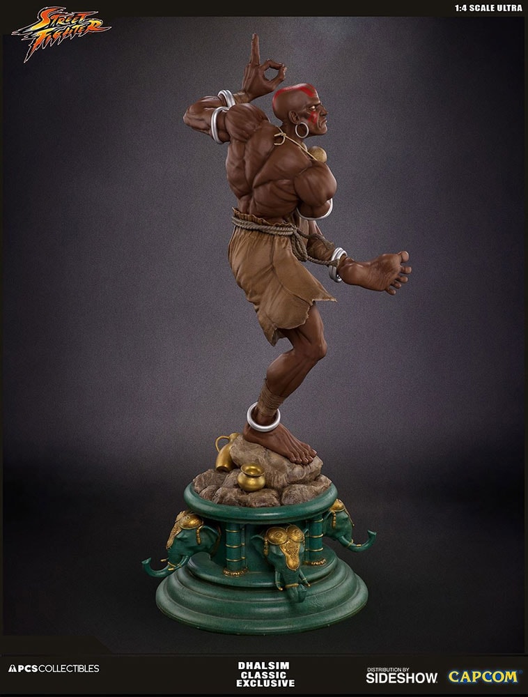 Street Fighter Dhalsim Classic Statues  Exclusive Edition View 9