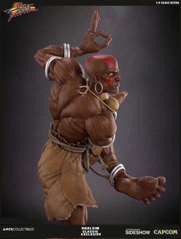 Street Fighter Dhalsim Classic Statues  Exclusive Edition View 10