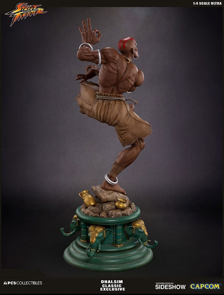 Street Fighter Dhalsim Classic Statues  Exclusive Edition View 11