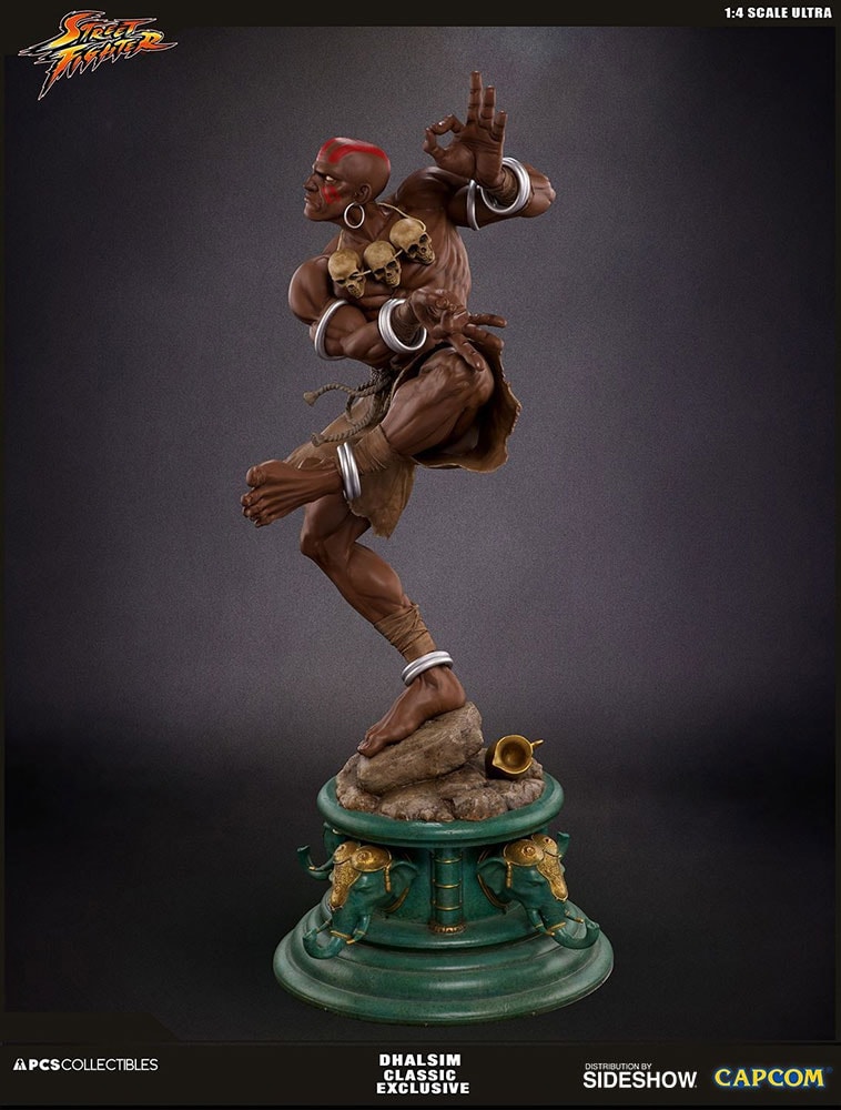 Street Fighter Dhalsim Classic Statues  Exclusive Edition View 13