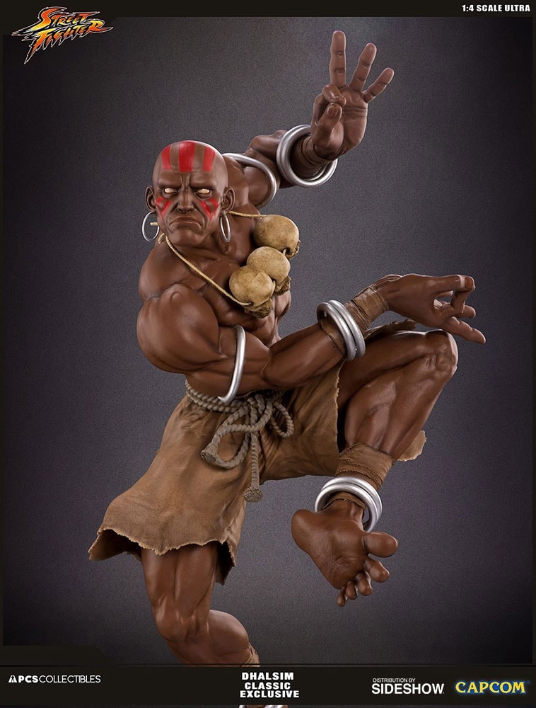 Street Fighter Dhalsim Classic Statues  Exclusive Edition View 14