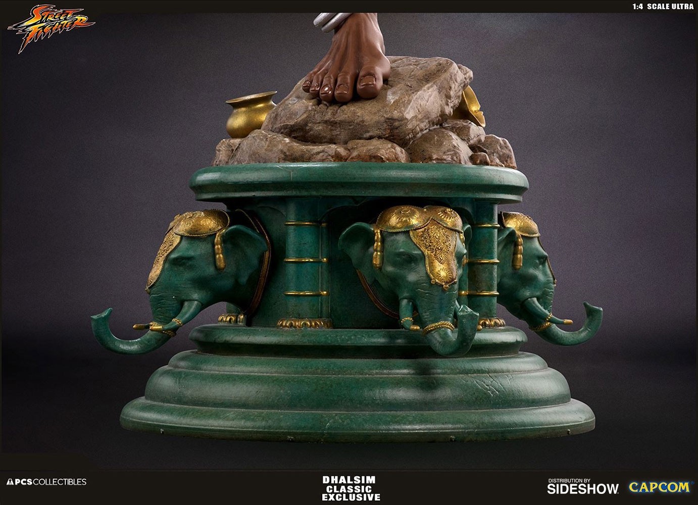 Street Fighter Dhalsim Classic Statues  Exclusive Edition View 15