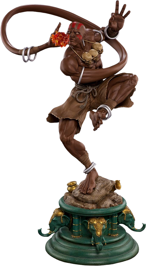 Street Fighter Dhalsim Classic Statues  Exclusive Edition View 16