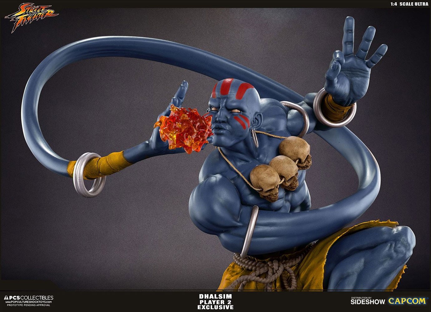 Street Fighter Dhalism Player 2 Statues  View 5