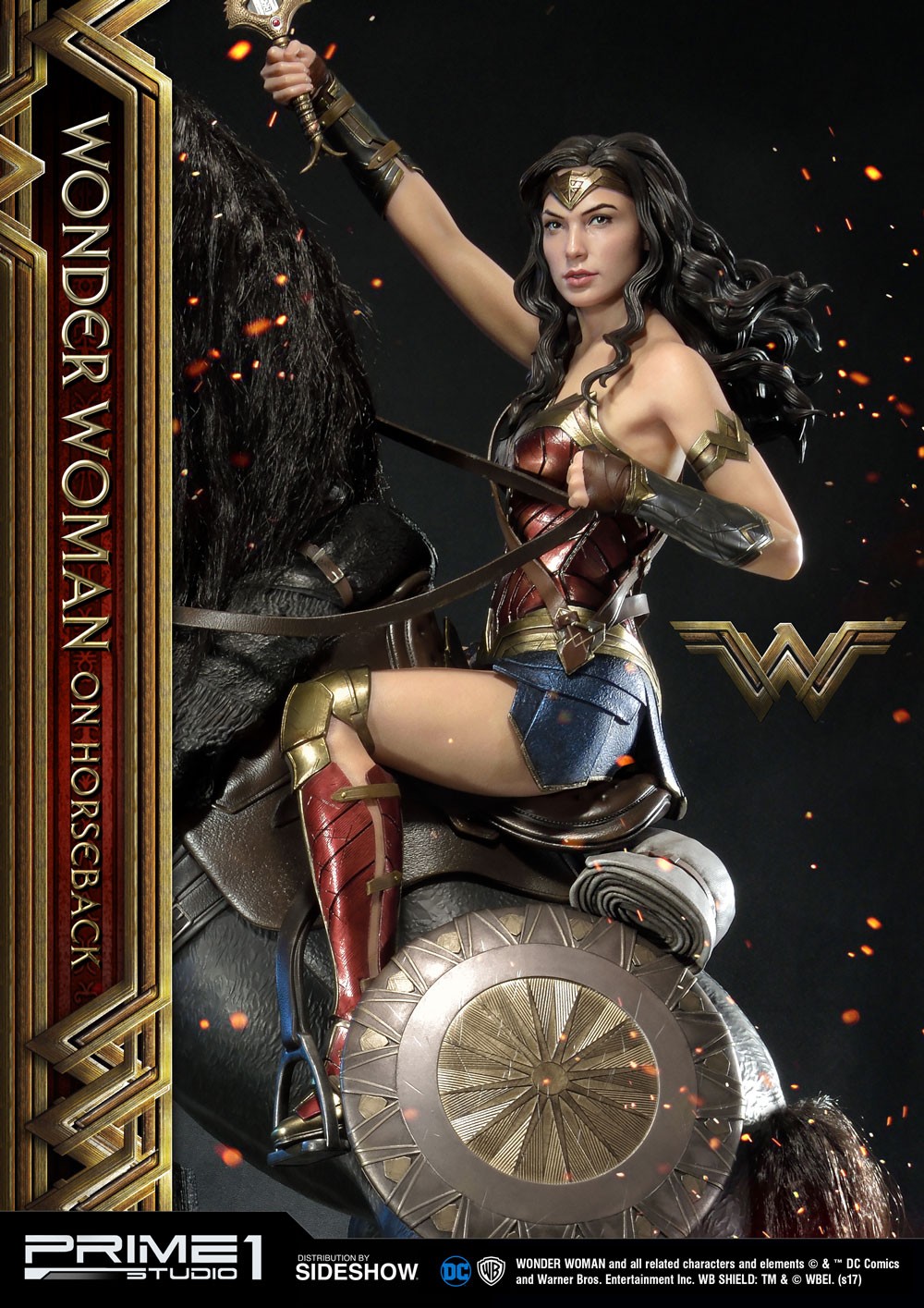 Wonder Woman  on Horseback