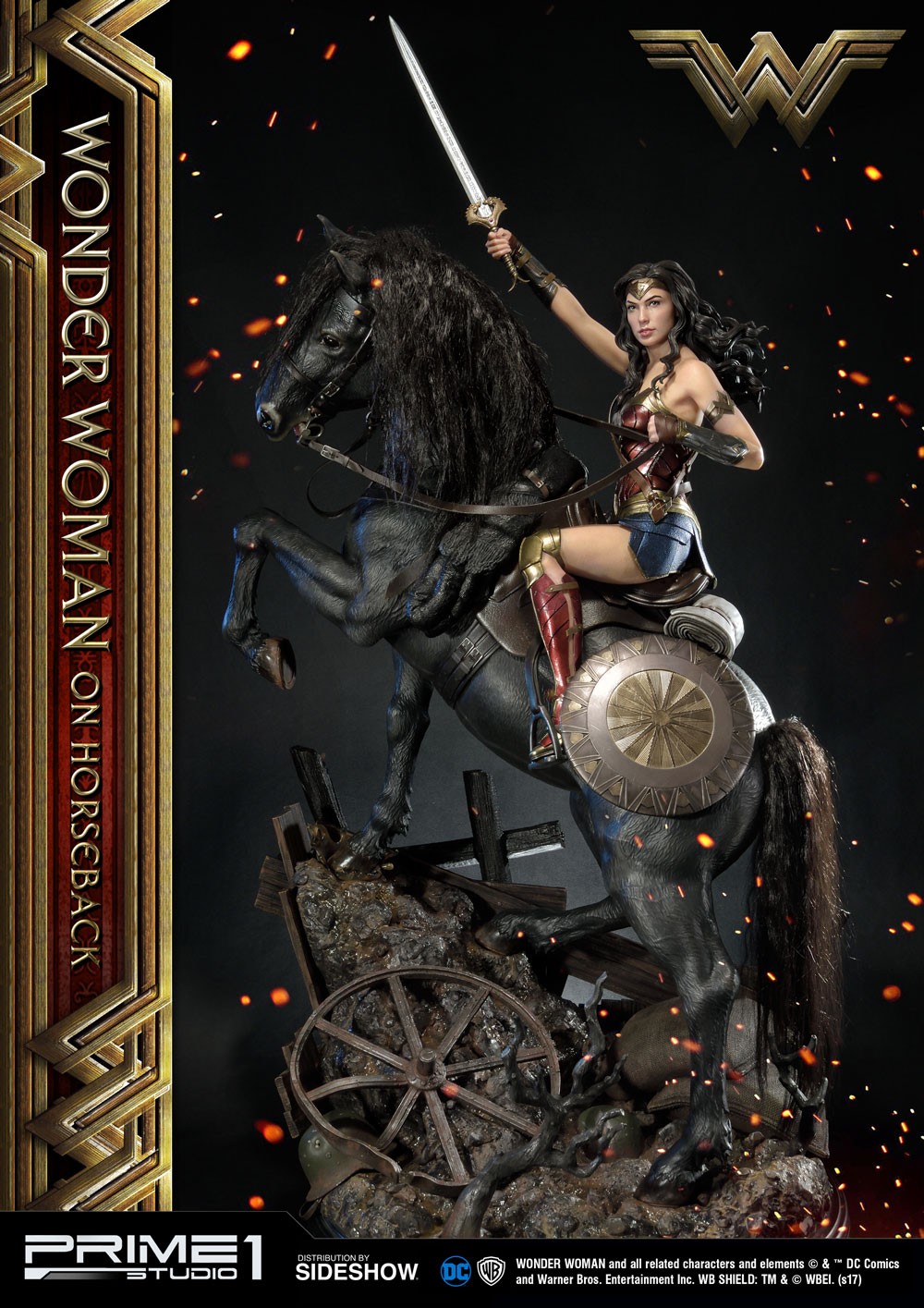 Wonder Woman  on Horseback