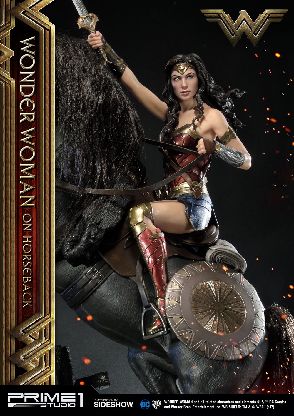 Wonder Woman  on Horseback