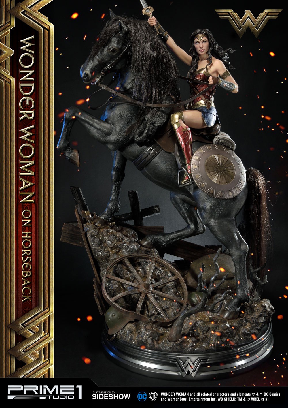 Wonder Woman  on Horseback