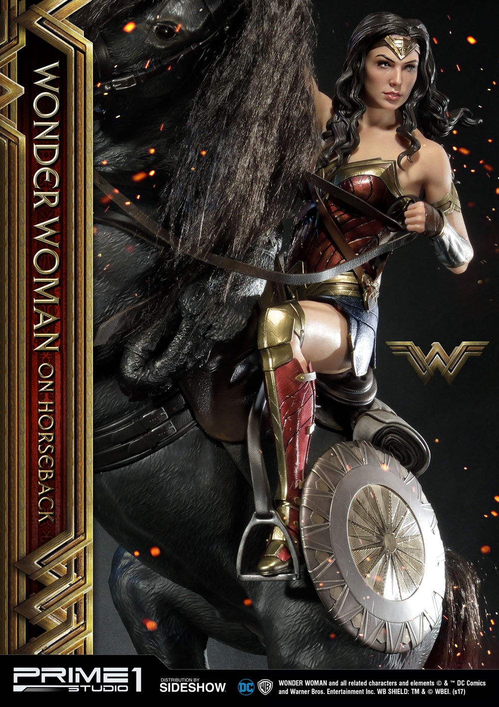 Wonder Woman  on Horseback