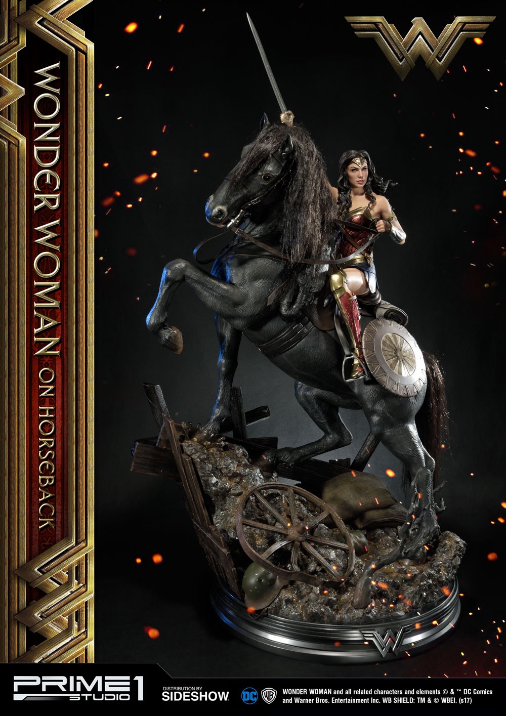 Wonder Woman  on Horseback