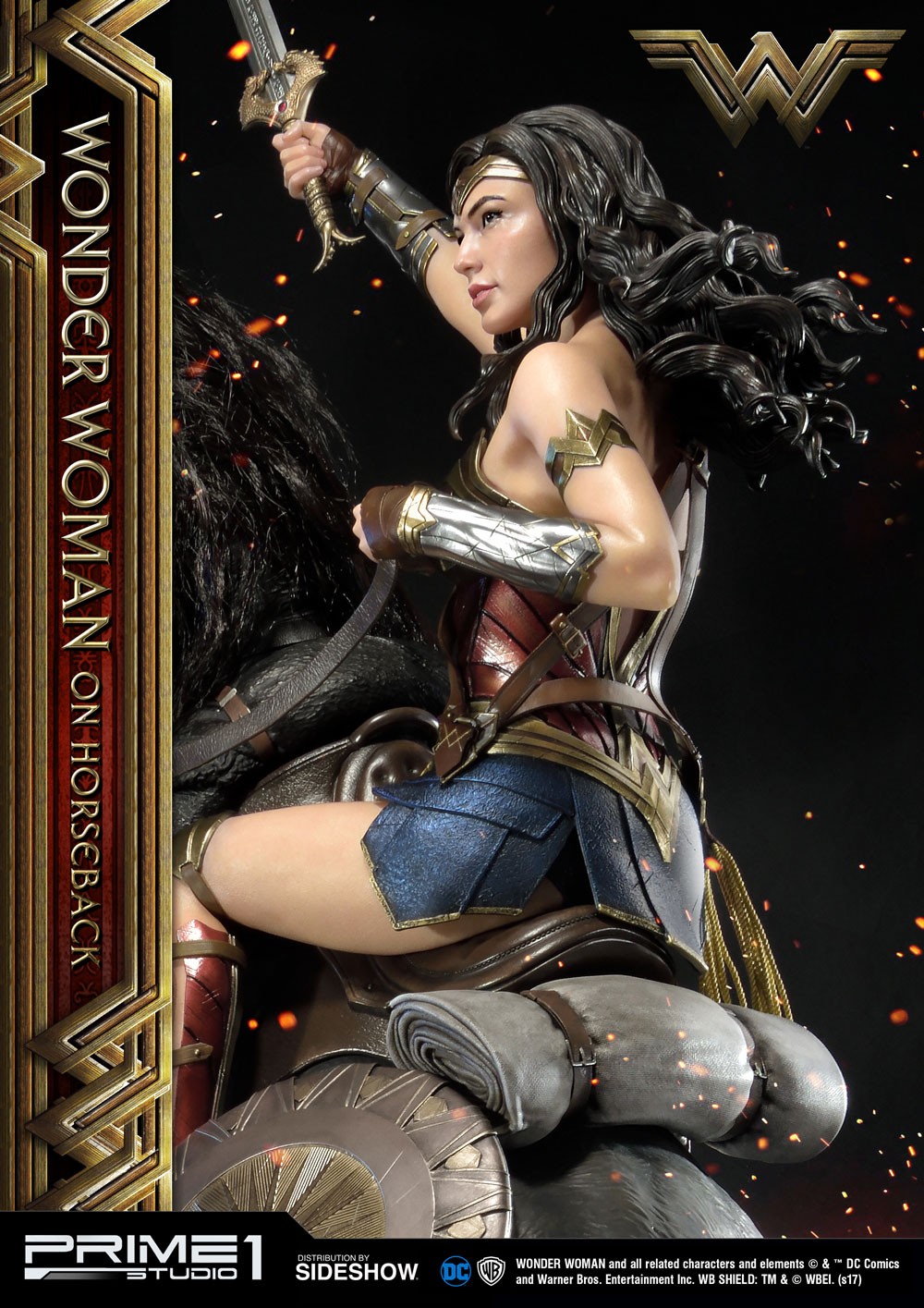 Wonder Woman  on Horseback