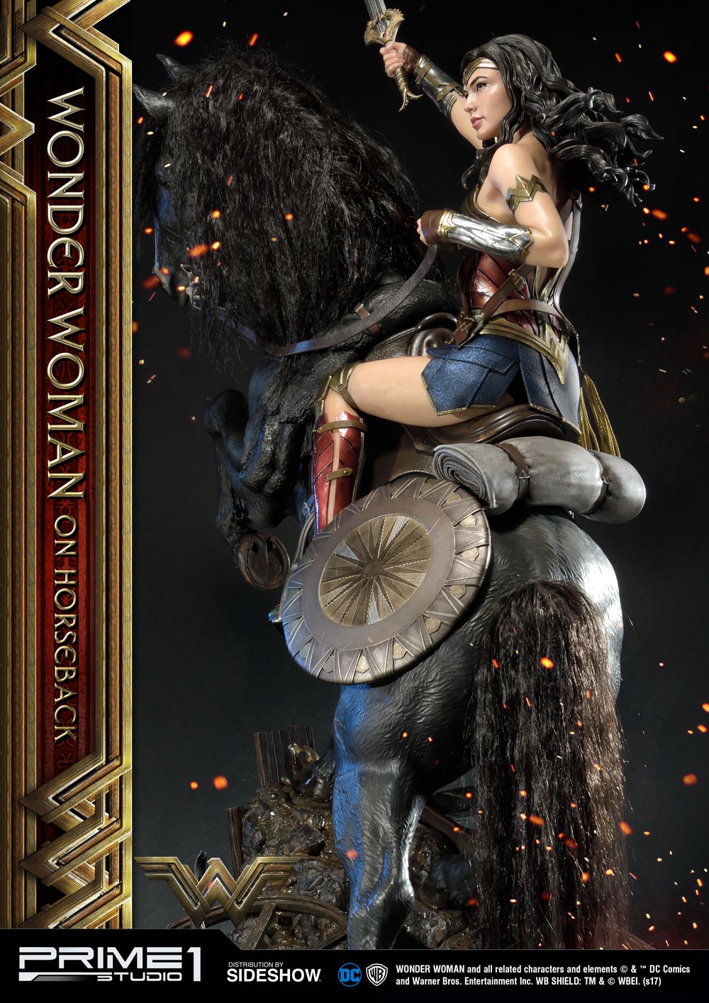 Wonder Woman  on Horseback