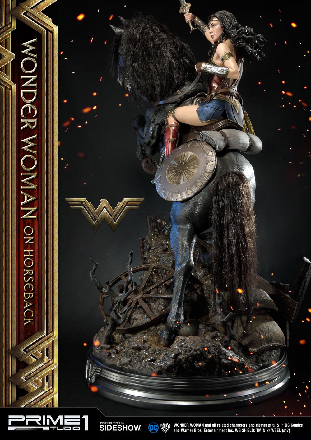 Wonder Woman  on Horseback