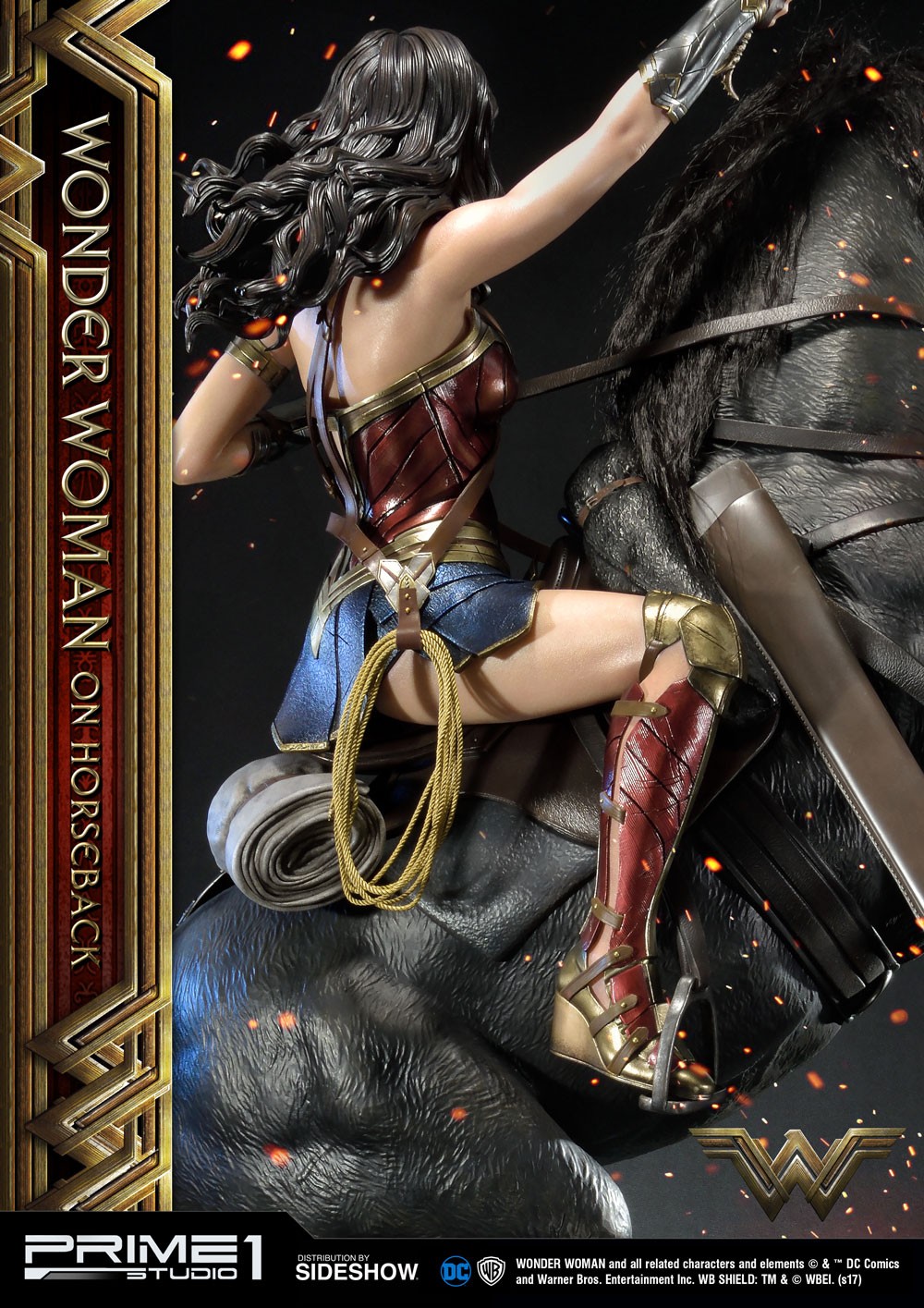 Wonder Woman  on Horseback