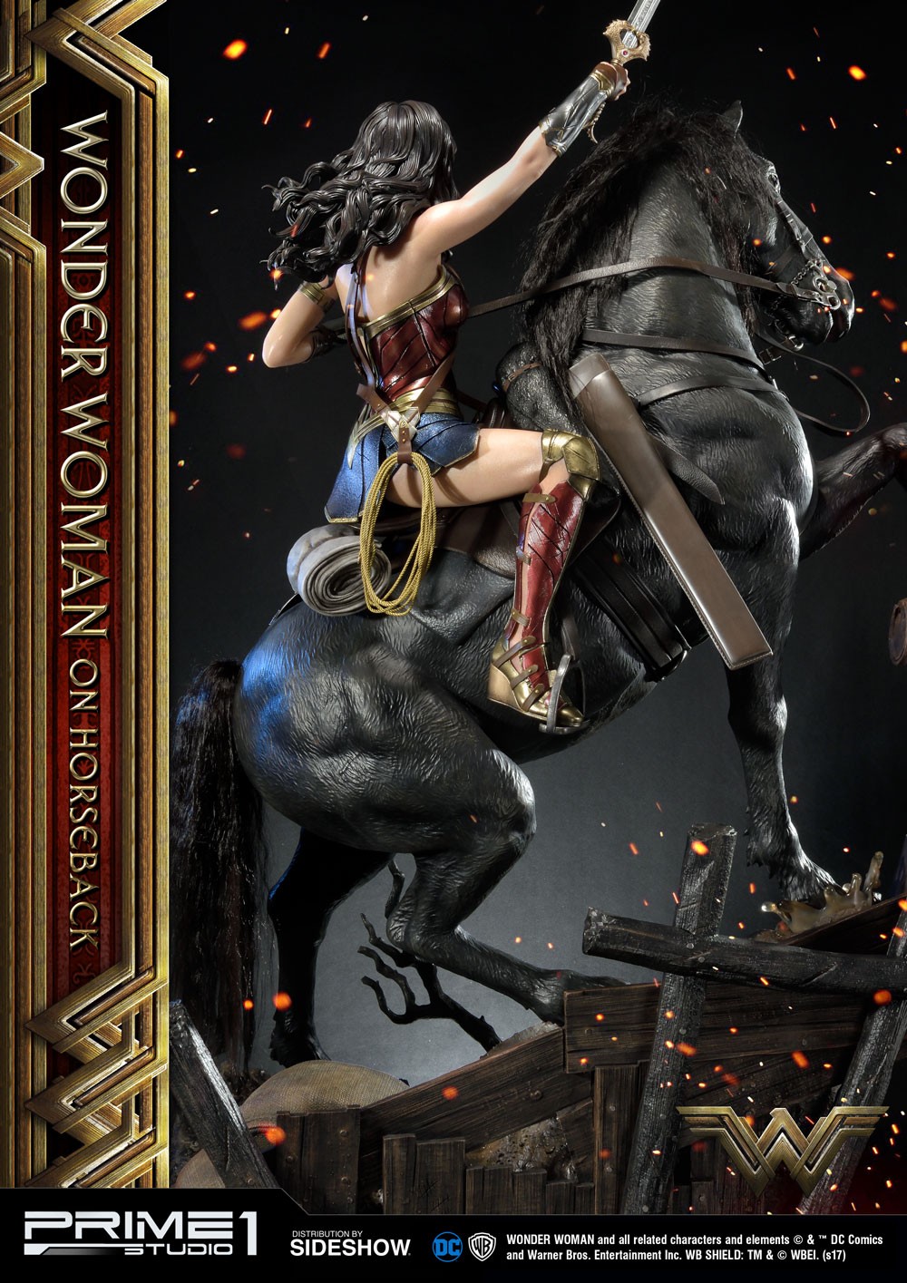 Wonder Woman  on Horseback