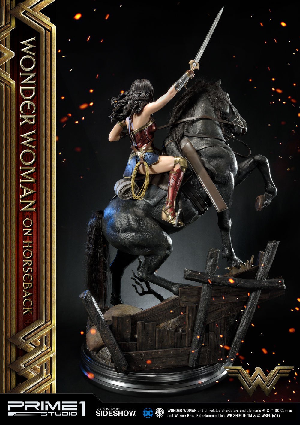 Wonder Woman  on Horseback
