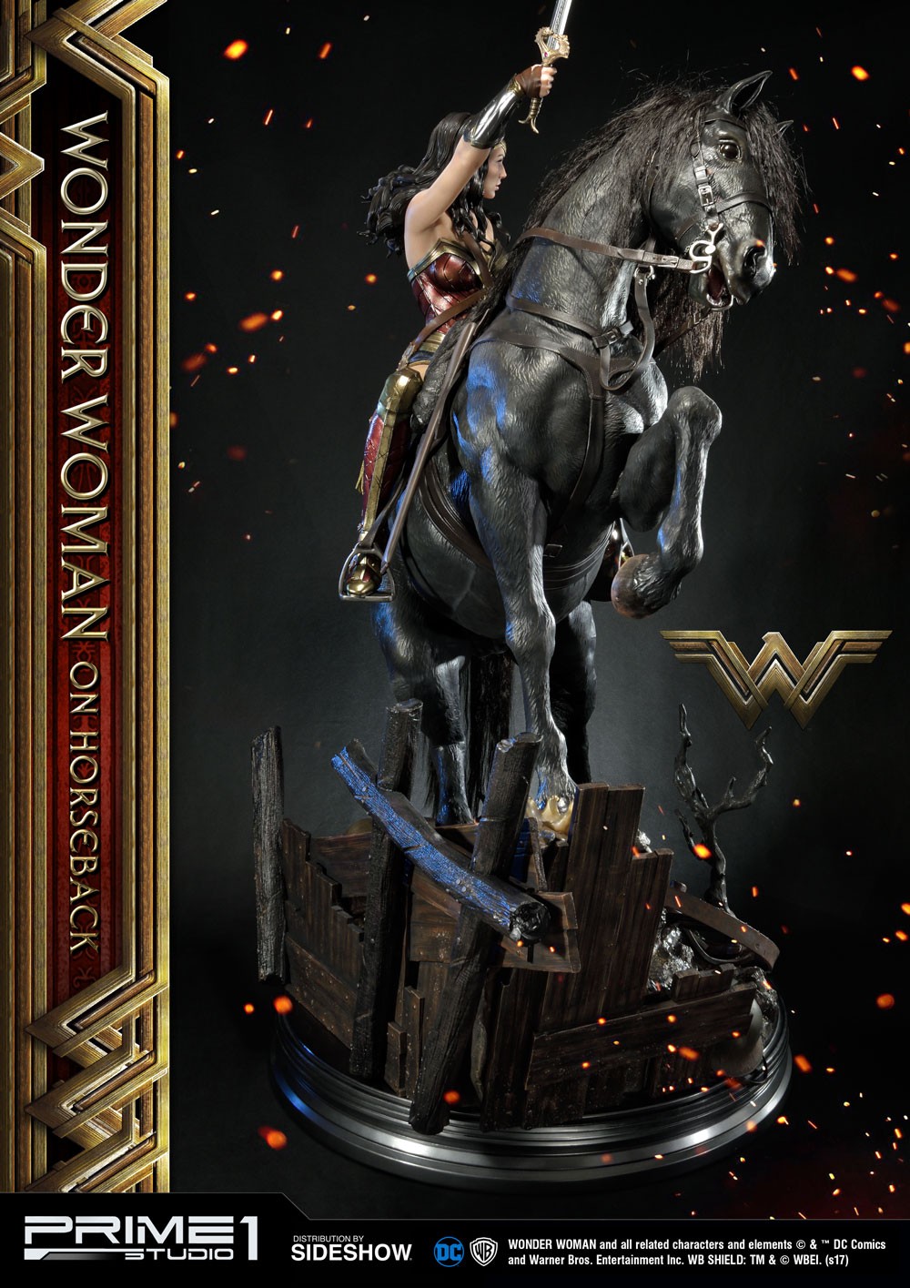Wonder Woman  on Horseback
