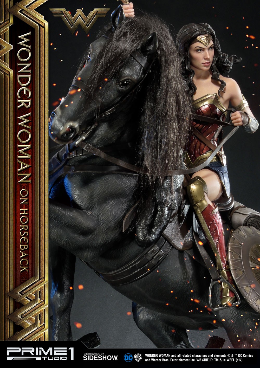 Wonder Woman  on Horseback
