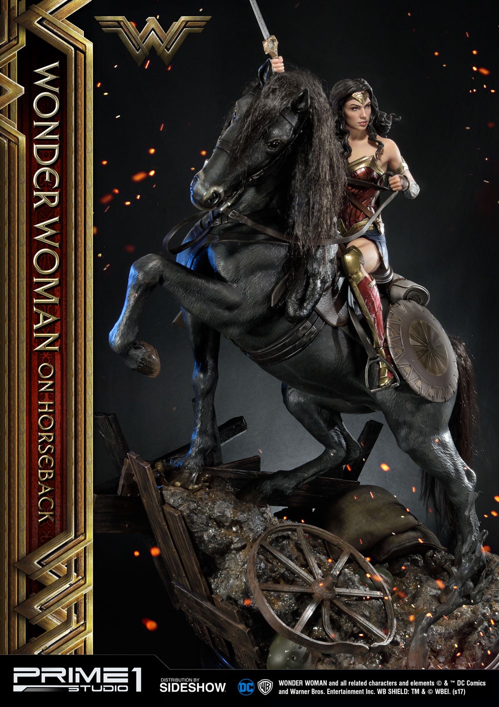 Wonder Woman  on Horseback