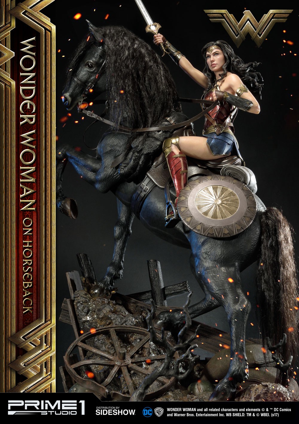 Wonder Woman  on Horseback
