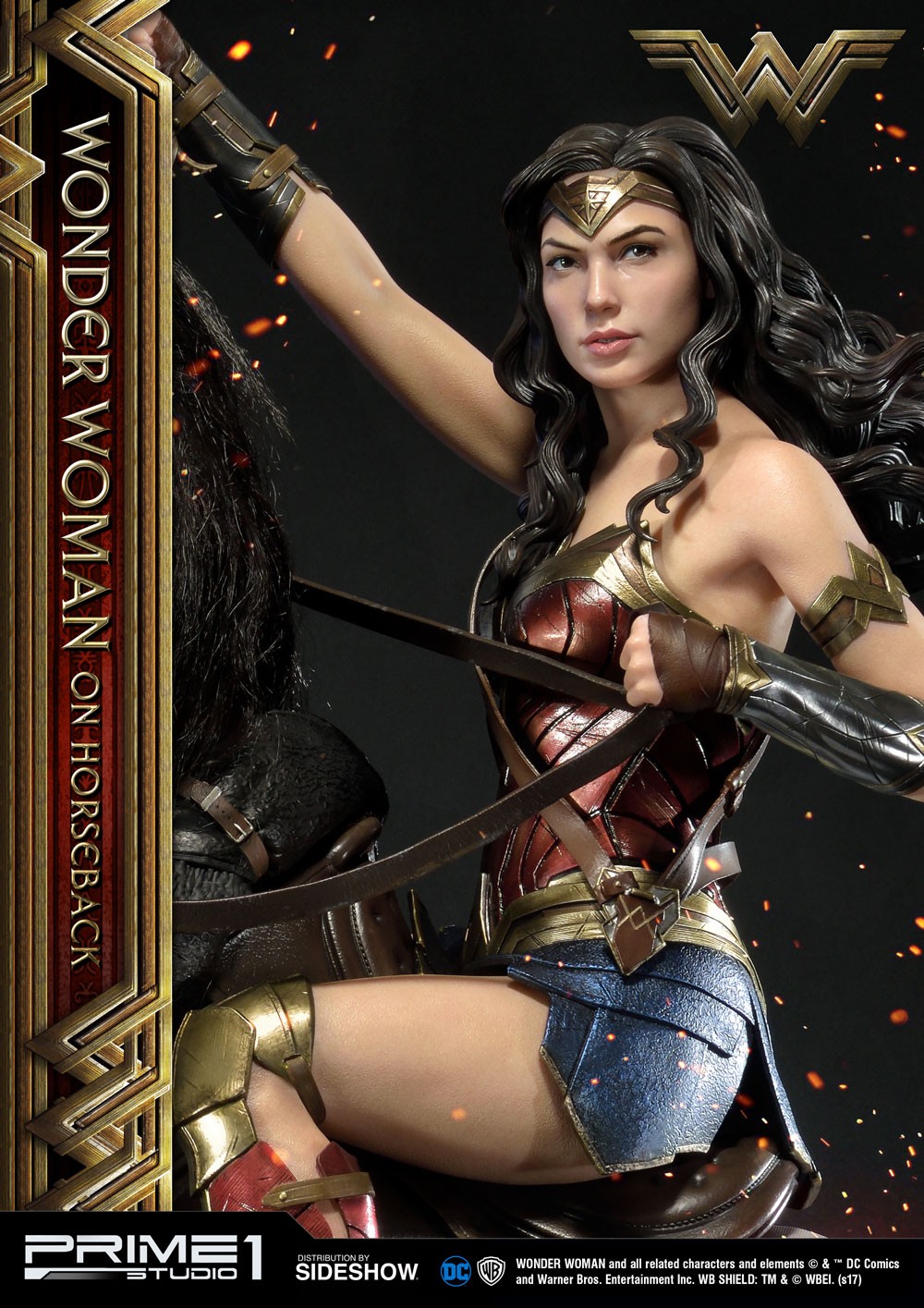 Wonder Woman  on Horseback- Prototype Shown
