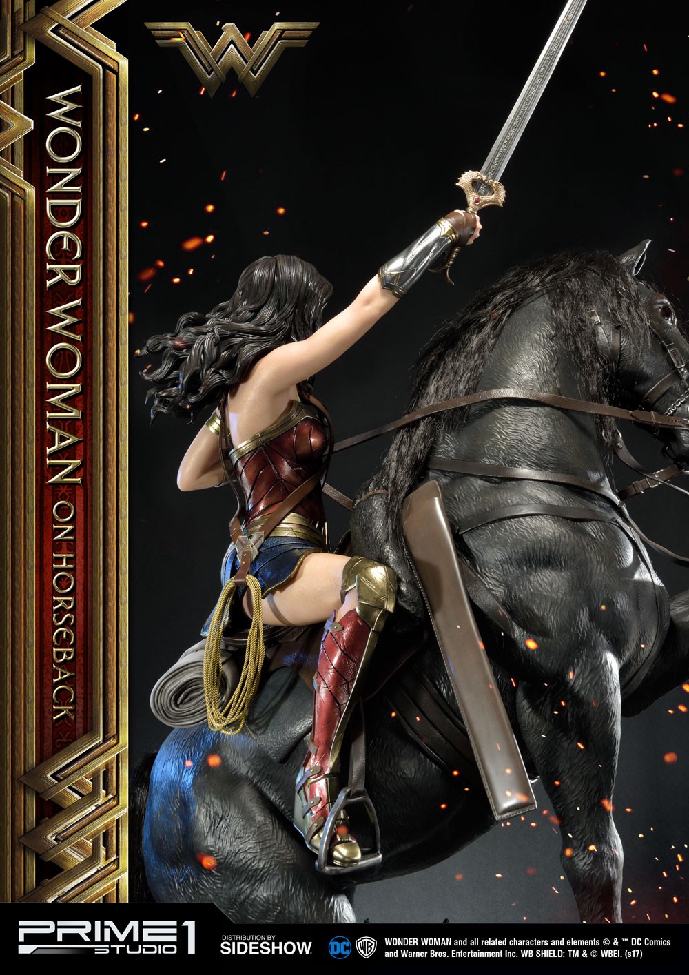 Wonder Woman  on Horseback- Prototype Shown