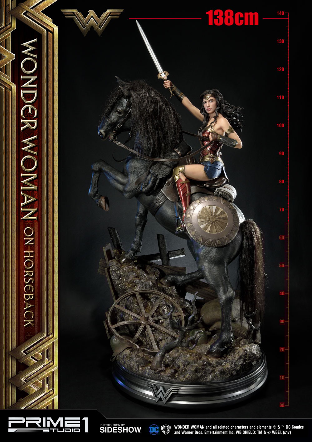 Wonder Woman  on Horseback