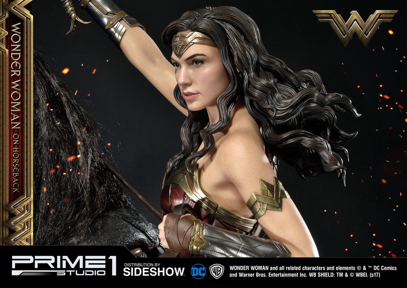 Wonder Woman  on Horseback- Prototype Shown