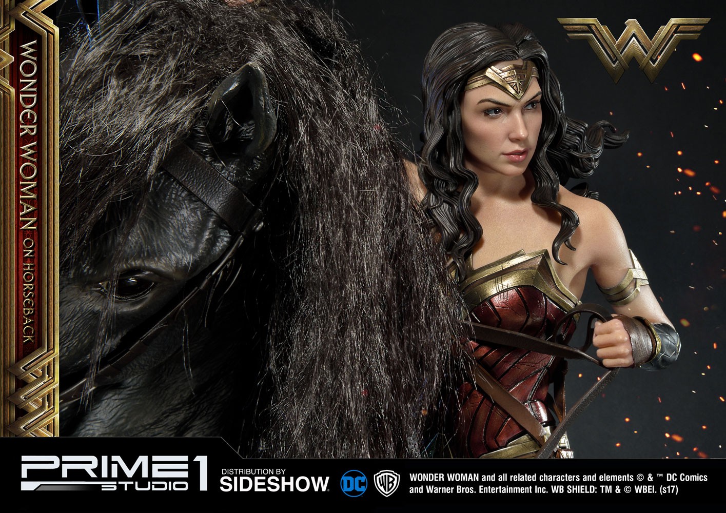 Wonder Woman  on Horseback