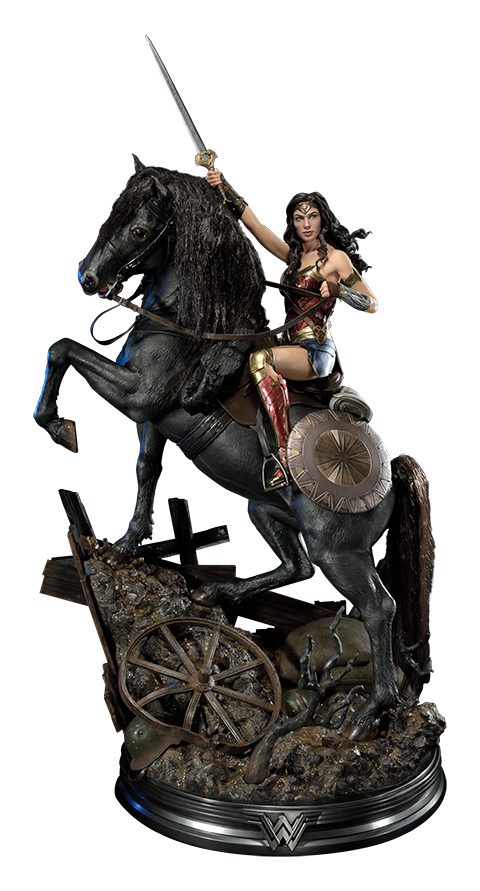 Wonder Woman  on Horseback