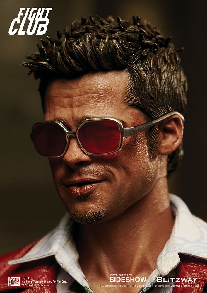 Fight Club Tyler Durden Red Jacket Version Sixth Scale Figur