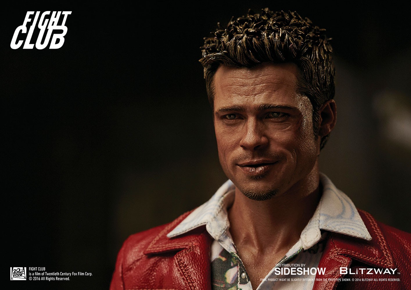 Fight Club Tyler Durden Red Jacket Version Sixth Scale Figure  (Prototype Shown) View 18