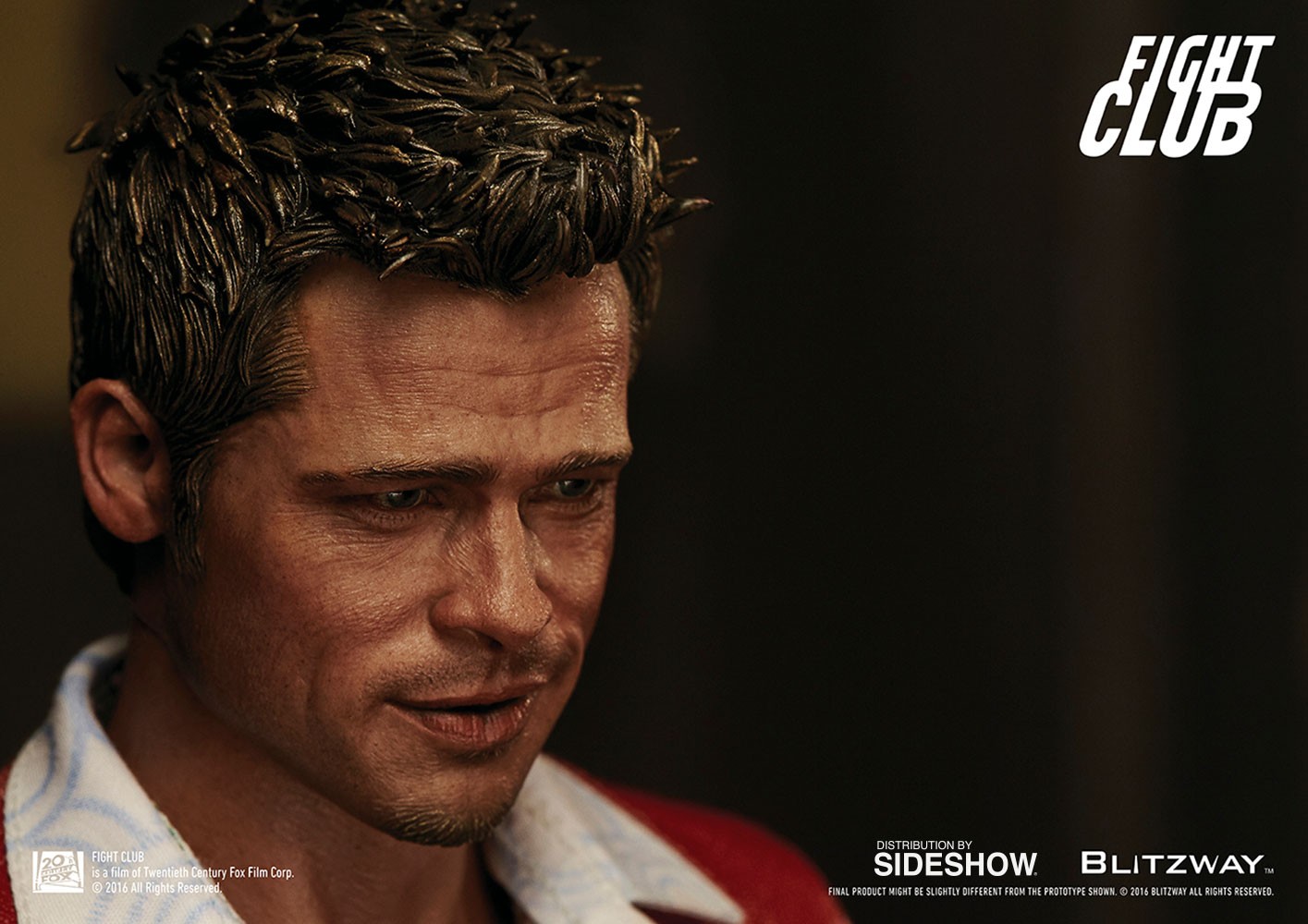 Fight Club Tyler Durden Red Jacket Version Sixth Scale Figure  (Prototype Shown) View 19