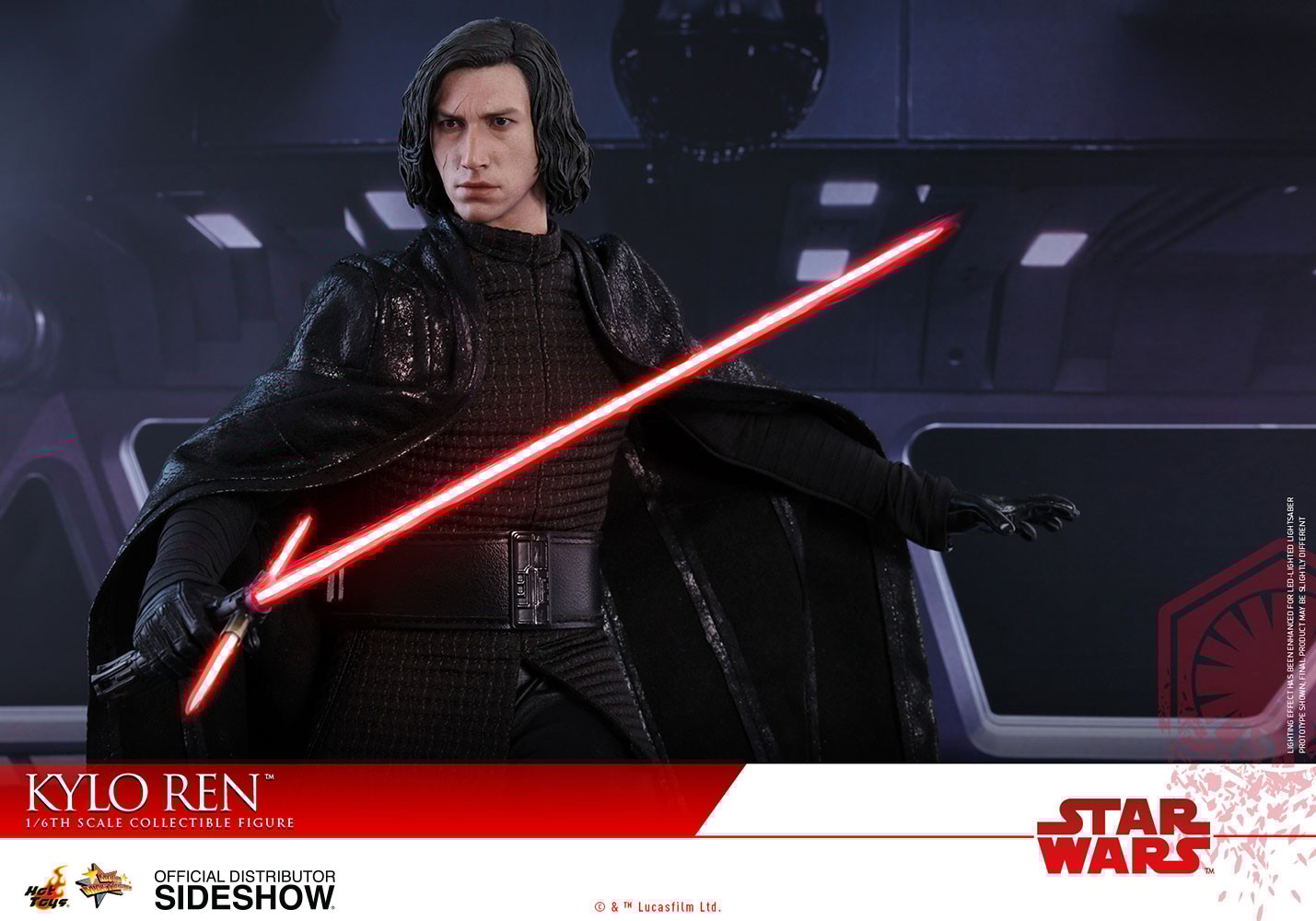 Star Wars Kylo Ren Sixth Scale Figure by Hot Toys Sideshow