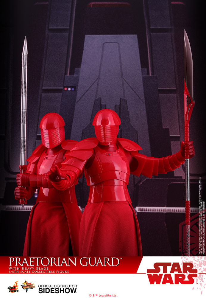 Star Wars Praetorian Guard with Heavy Blade Sixth Scale Figure  (Prototype Shown) View 9