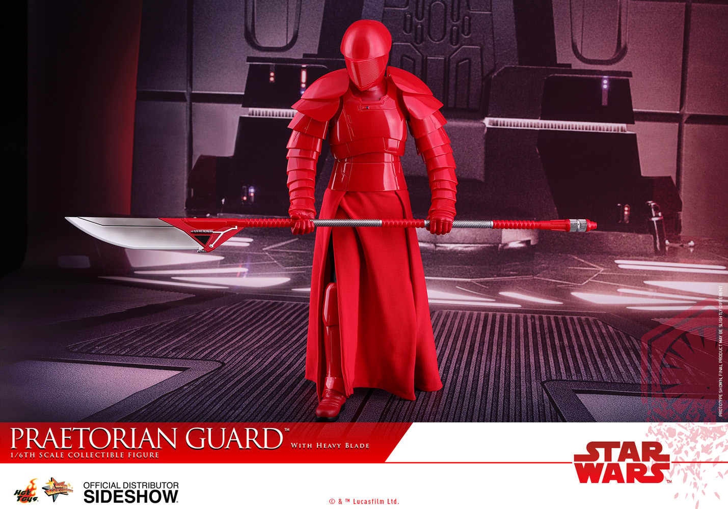 Star Wars Praetorian Guard with Heavy Blade Sixth Scale Figure  (Prototype Shown) View 14