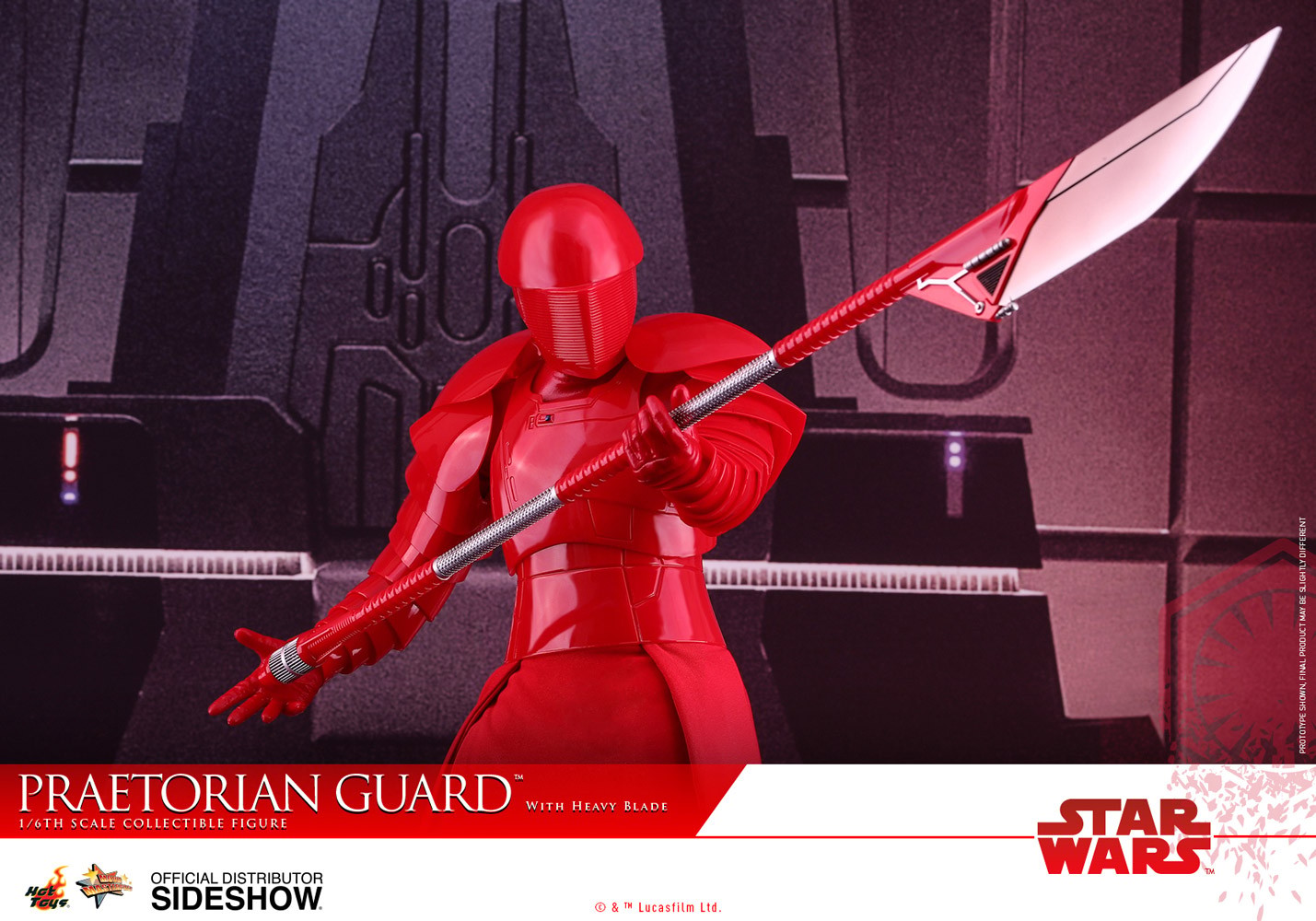 Star Wars Praetorian Guard with Heavy Blade Sixth Scale Figure  (Prototype Shown) View 19