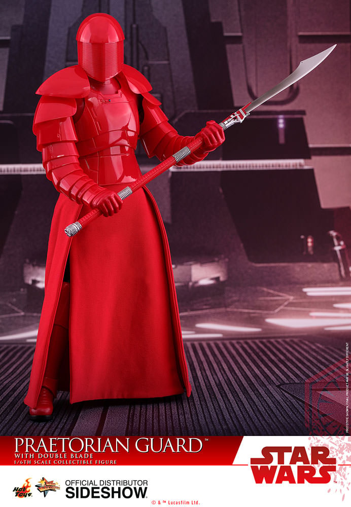 Star Wars Praetorian Guard with Double Blade Sixth Scale Figure  (Prototype Shown) View 8
