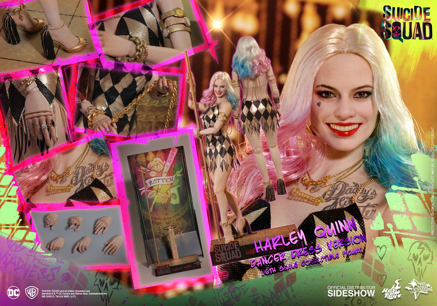 Harley Quinn Dancer Dress Version (Prototype Shown) View 14